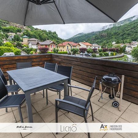 La Terrasse Bleue Lägenhet Ax-les-Thermes Exteriör bild